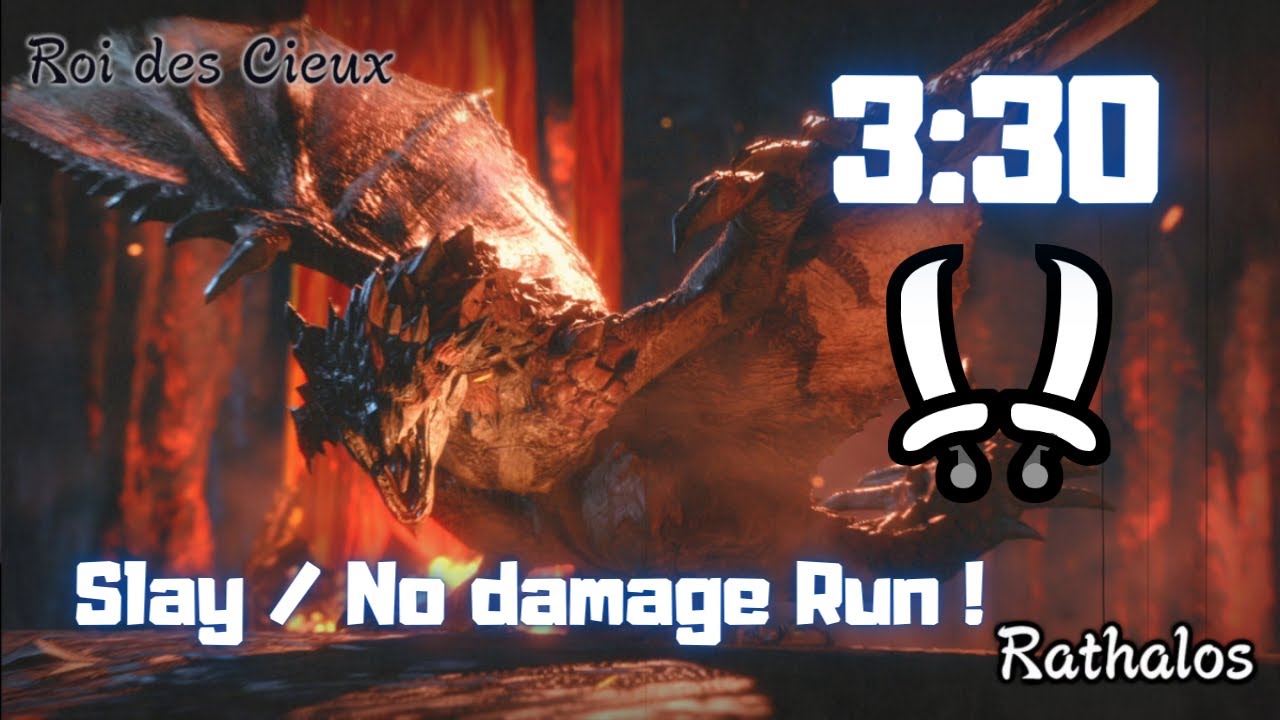 MHRise Rathalos Dual Blades Solo In 3 30 Slay No Damage Run   MHRise Rathalos Dual Blades Solo In 330 Slay No Damage Run  